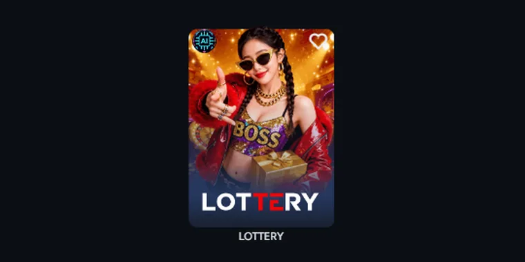Tab Lottery di lobi AIPLAY dengan jubin Lottery